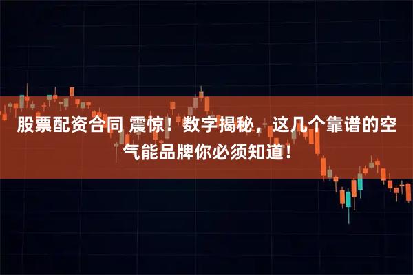 股票配资合同 震惊！数字揭秘，这几个靠谱的空气能品牌你必须知道！